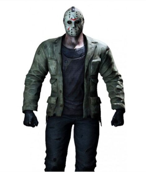 Mortal Kombat X Jason Distressed Leather Jacket