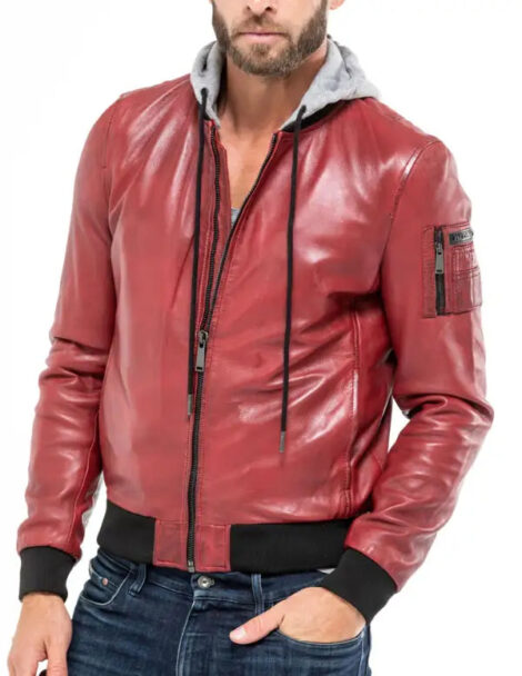 Mens-Red-hooded-stylish-leather-jacket-4.jpg