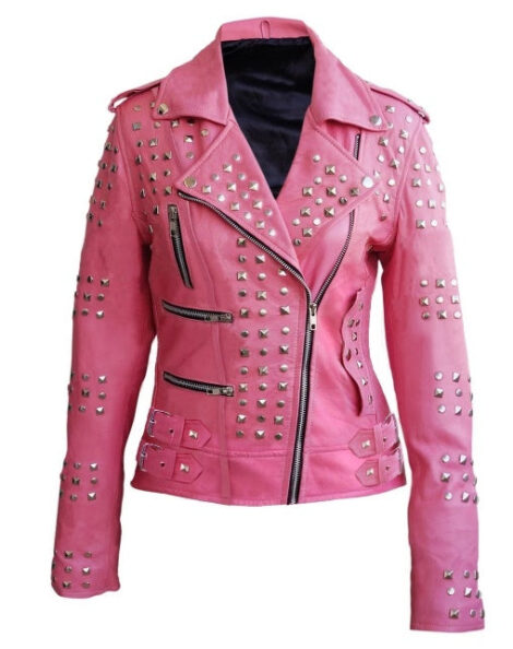 Women-Pink-Studded-Studs-Genuine-Leather-Jacket_1.jpg
